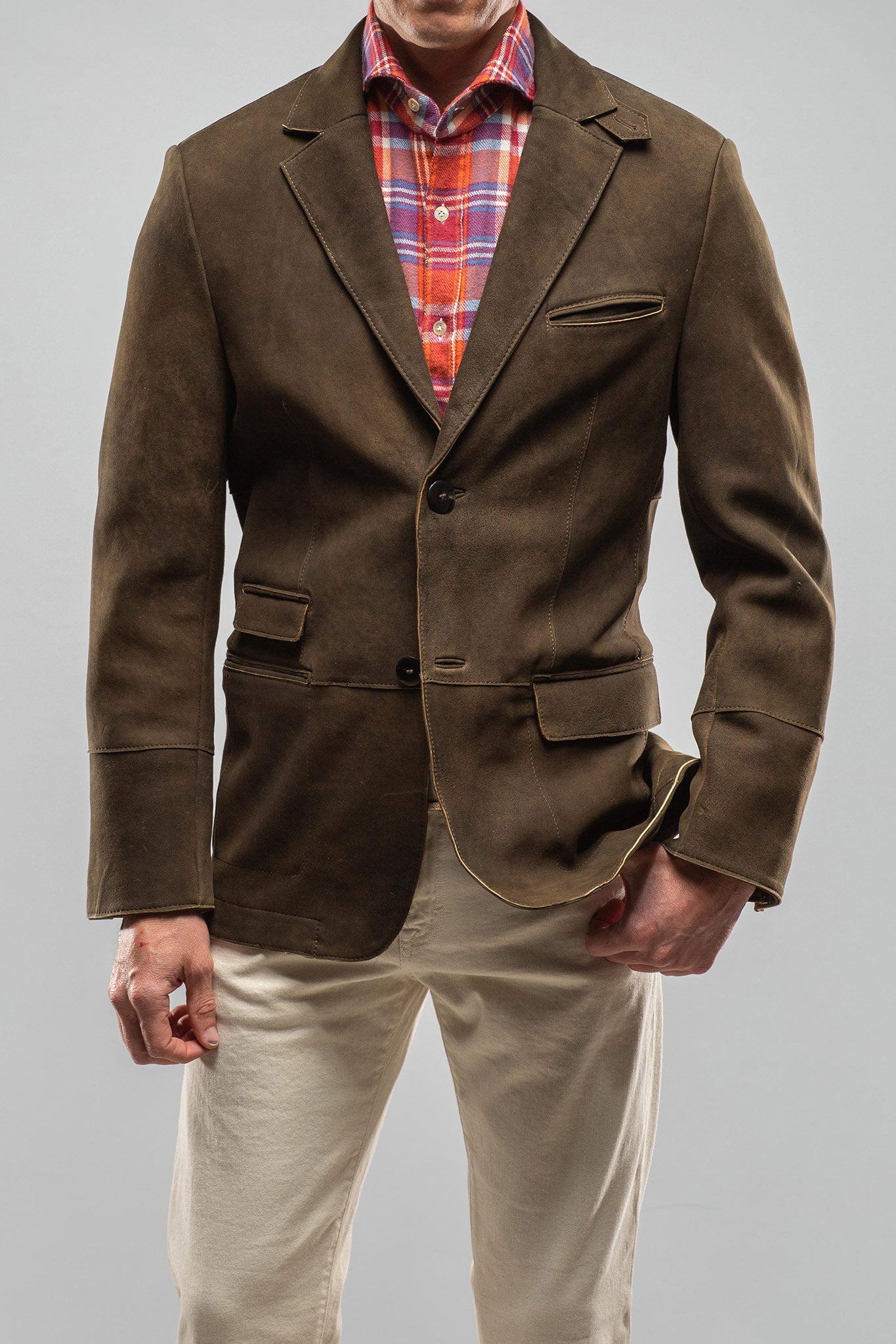Kimmich 2 Button Blazer | Mens - Outerwear - Leather | Meindl
