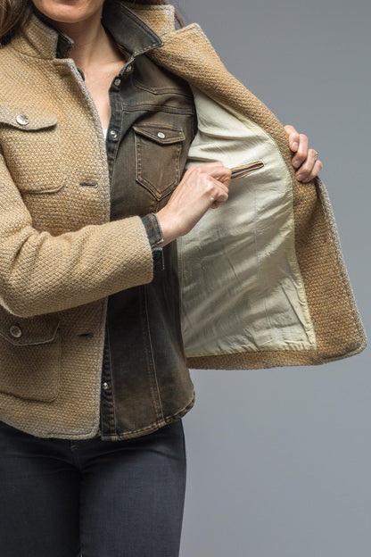 Brie Washed Jacket | Warehouse - Ladies - Outerwear - Cloth | Gimo's
