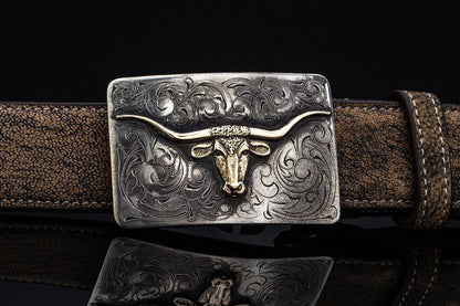 McCreedy Longhorn | Belts And Buckles - Trophy | American Buckle Collection