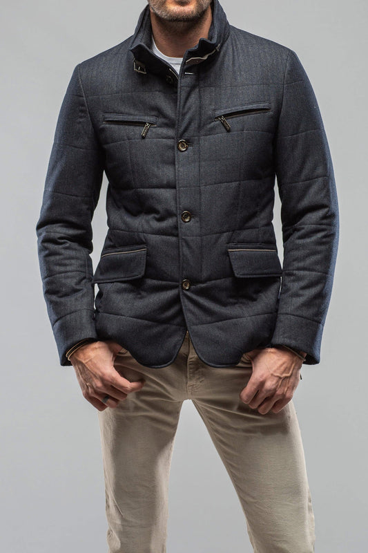Logan Herringbone Coat | Warehouse - Mens - Outerwear - Cloth | Gimo's