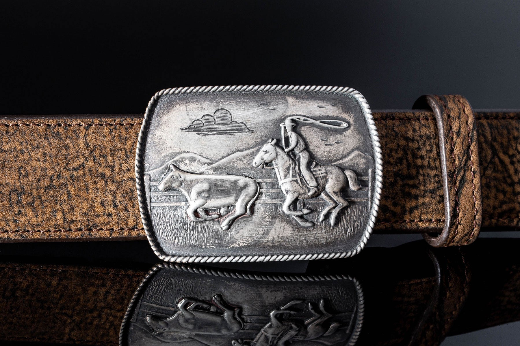 Roper Trophy Buckle | Belts And Buckles - Trophy | American Buckle Collection