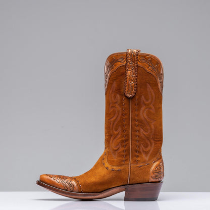 Buckskin Suede Boots | Mens - Cowboy Boots | Stallion Boots