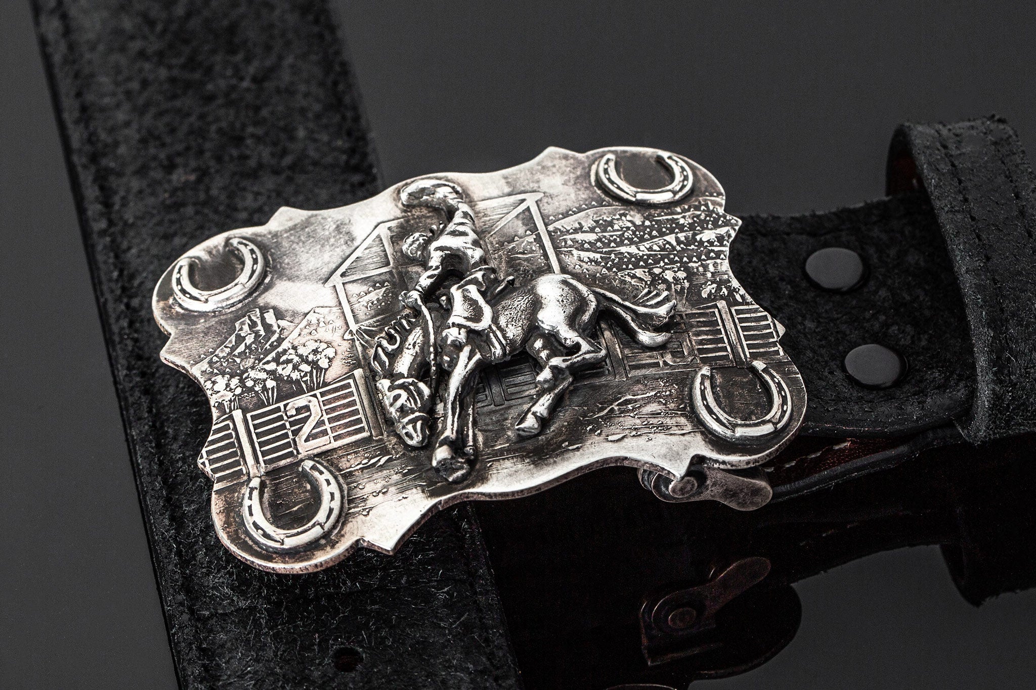 AO Wyatt HB Trophy Buckle | Belts And Buckles - Trophy | American Buckle Collection
