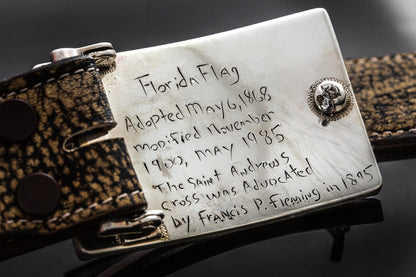 AO Mason Florida Trophy Buckle | Belts And Buckles - Trophy | American Buckle Collection