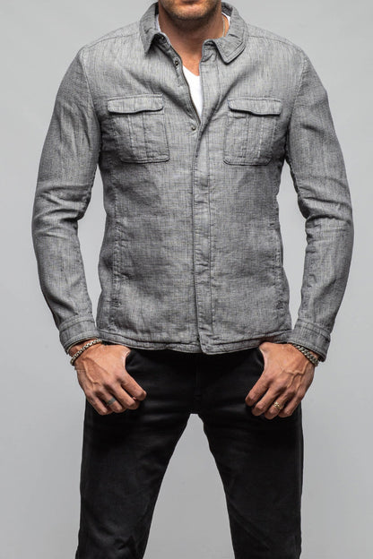 Gimo's | Davos Cotton/Linen Shirt Jacket | Warehouse - Mens - Outerwear - Cloth 