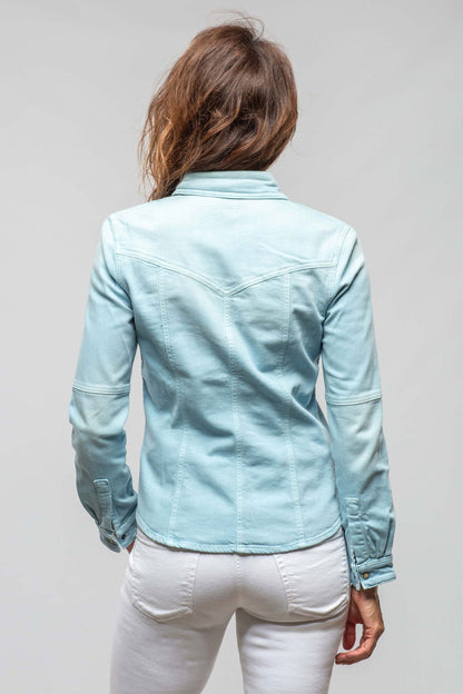 Sweetwater Denim Shirt In Washed Periwinkle - AXEL'S