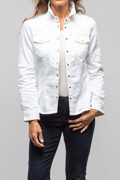 Sweetwater Denim Shirt In White - AXEL'S