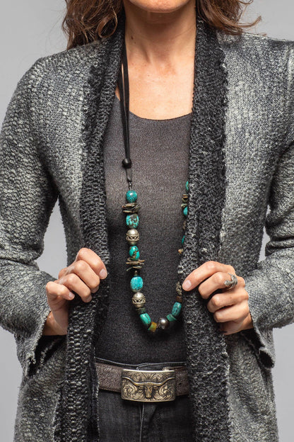 Calla Boucle Sweater Coat In Husky | Ladies - Sweaters | Avant Toi