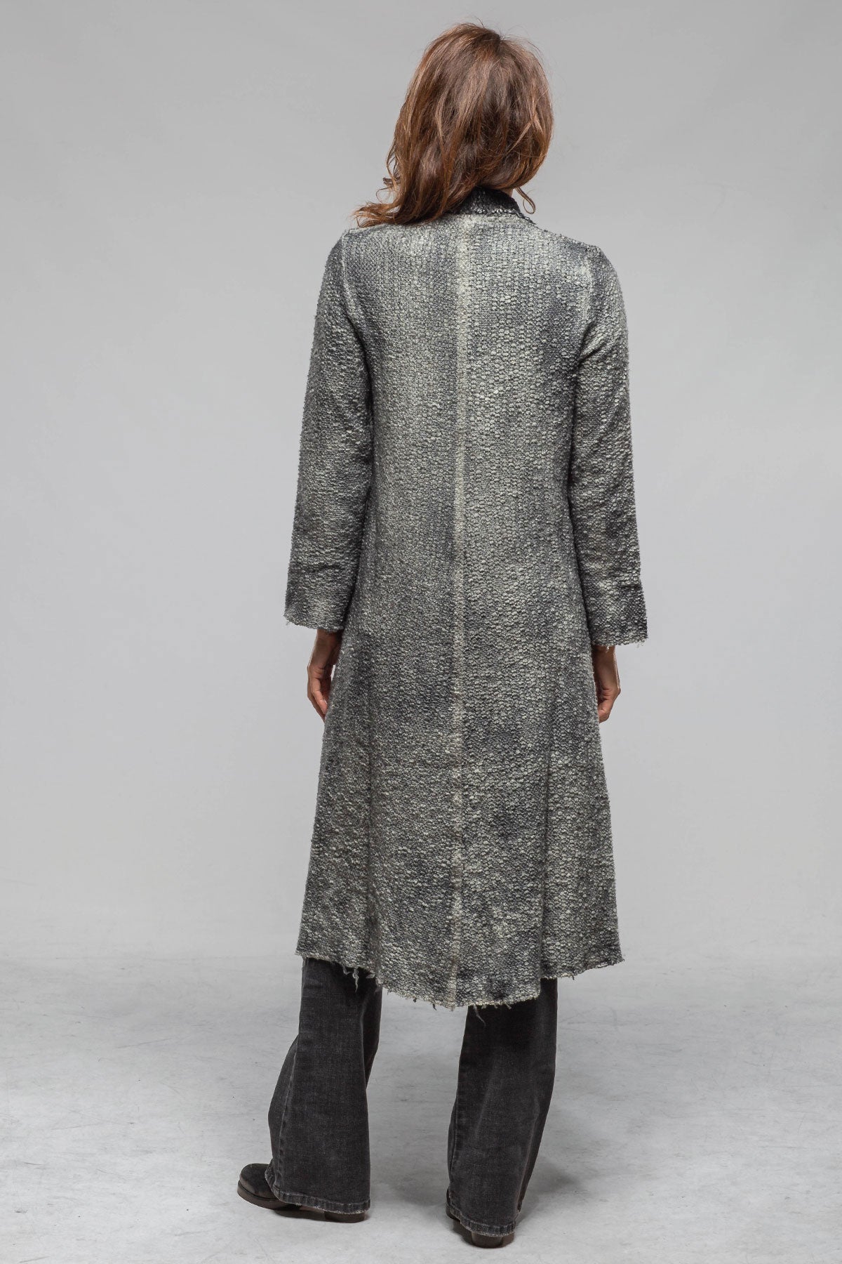 Calla Boucle Sweater Coat In Husky | Ladies - Sweaters | Avant Toi