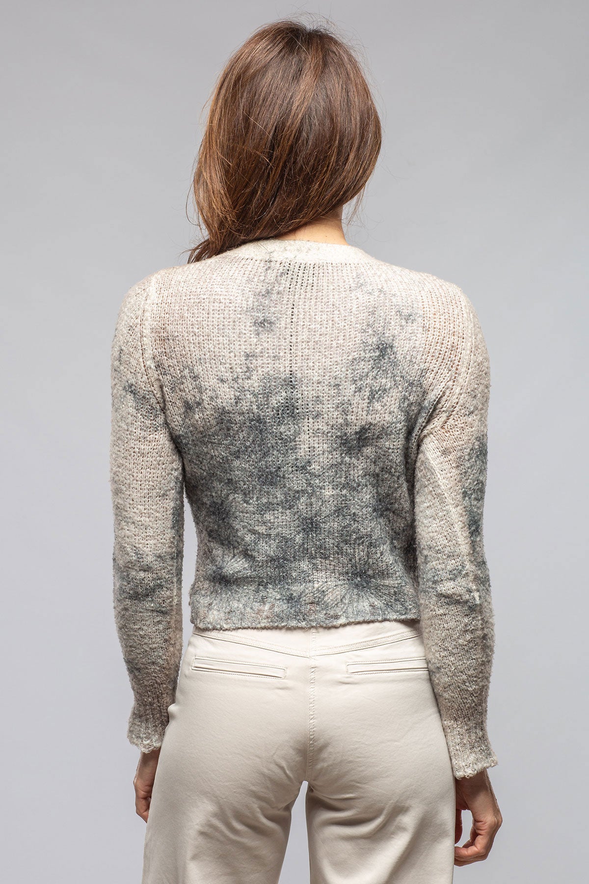 Daisy Cropped Cardigan In Walnut | Ladies - Sweaters | Avant Toi