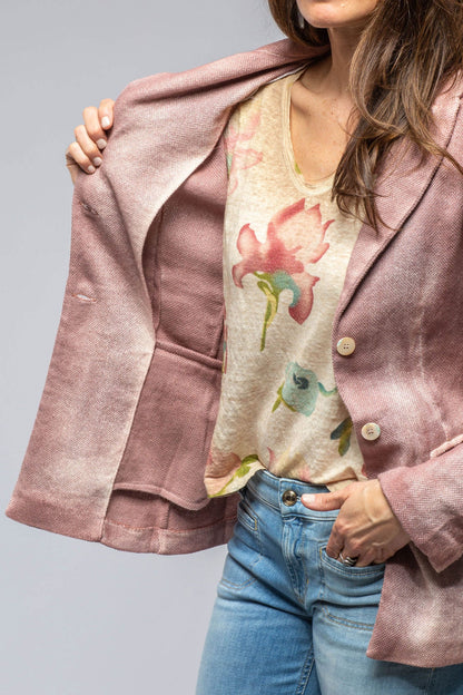 Avant Toi Pami Washed Hand Painted Blazer Ladies - Tailored - Jackets
