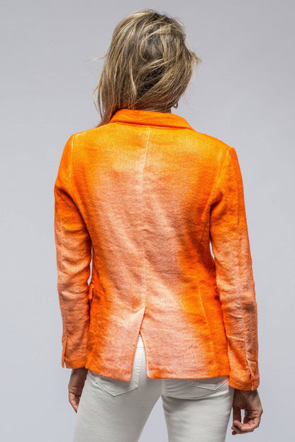 Roberta Shaded Jacket In Persimmons | Ladies - Tailored - Jackets | Avant Toi