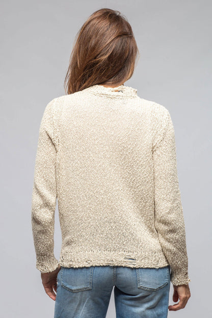 Salty Raw Sweater In Natural | Ladies - Sweaters | Avant Toi