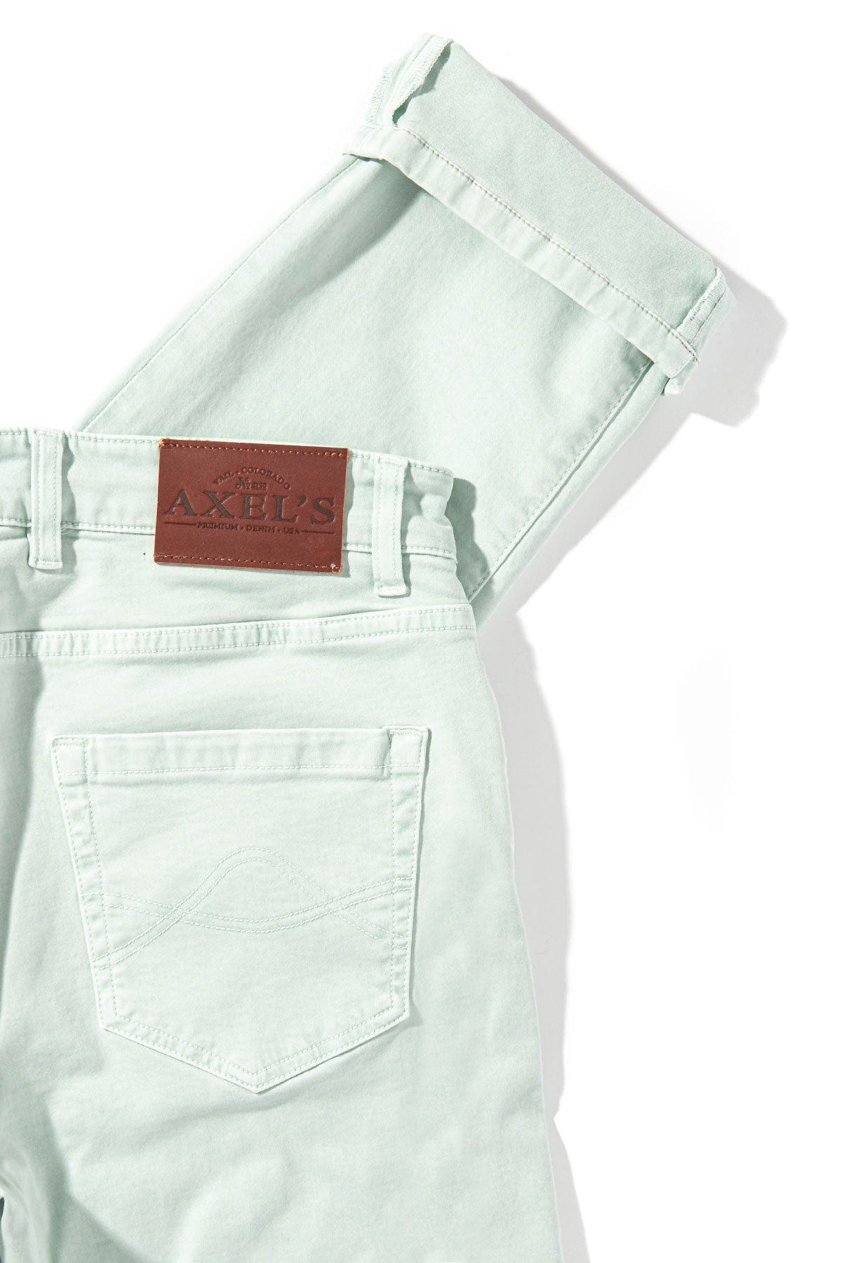 Colorado Soft-Touch Slim Jeans In Spearmint - AXEL'S