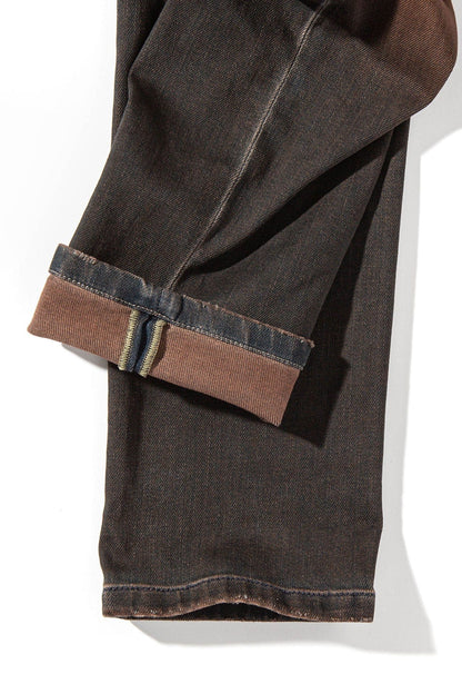 Waylon Over-Dyed Stretch Denim In Desert - AXEL'S
