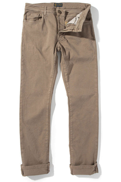 Colorado Soft-Touch Slim Jeans In Tortora - AXEL'S