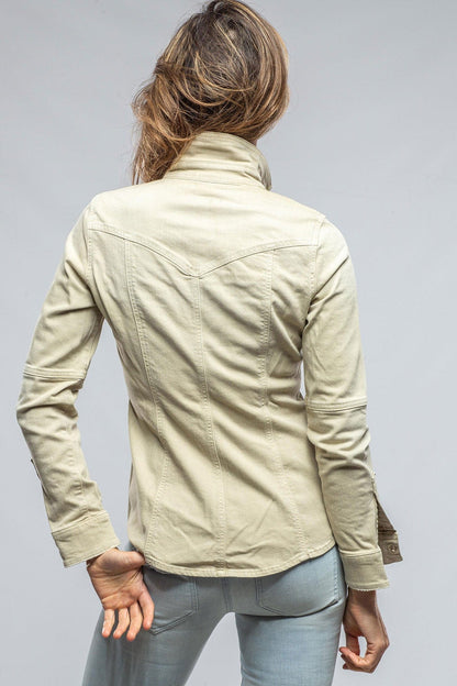 Sweetwater Denim Shirt In Celery - AXEL'S