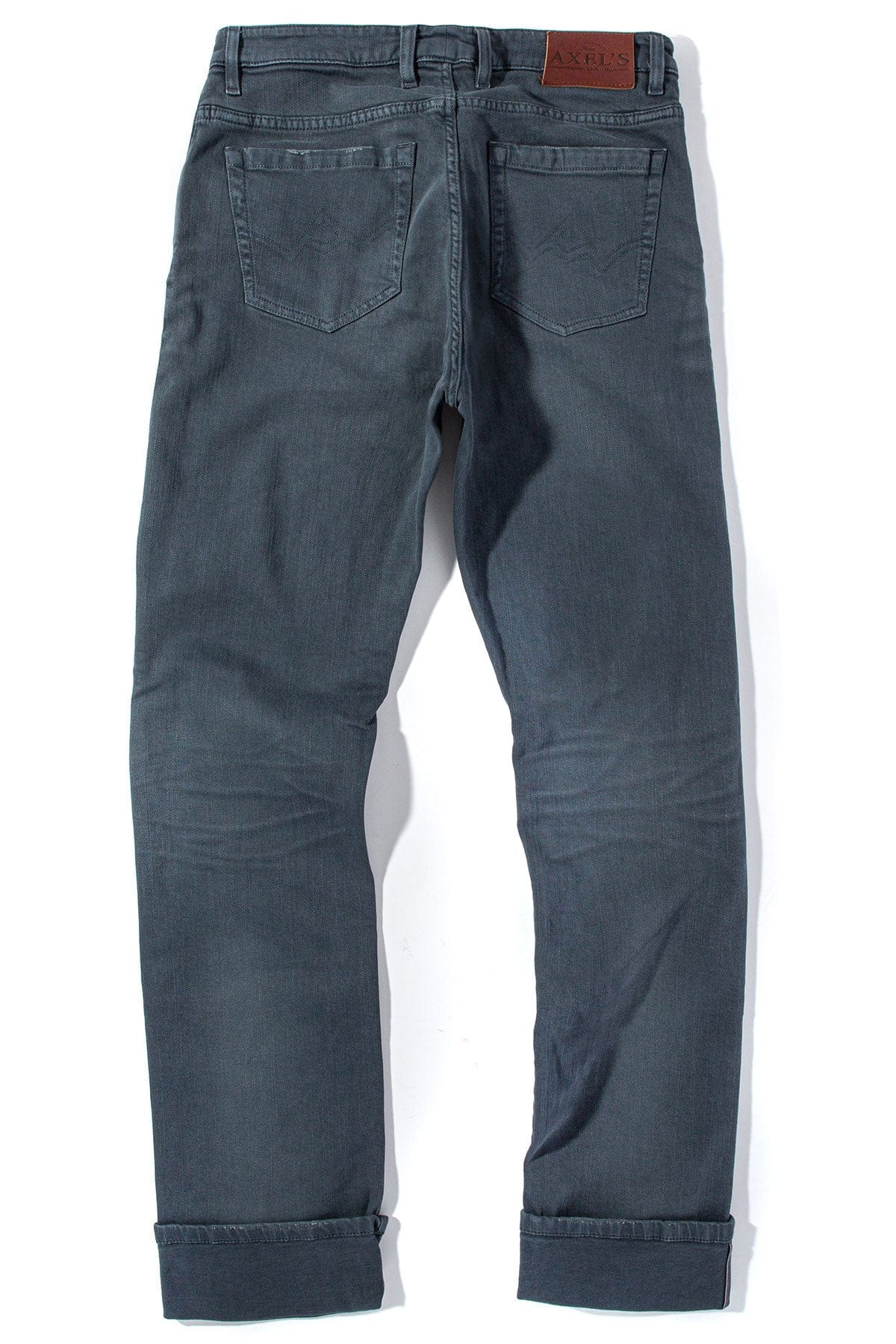 Axel's Premium Denim Tucson Selvedge Denim In Acciaio | Mens - Pants - 5 Pocket