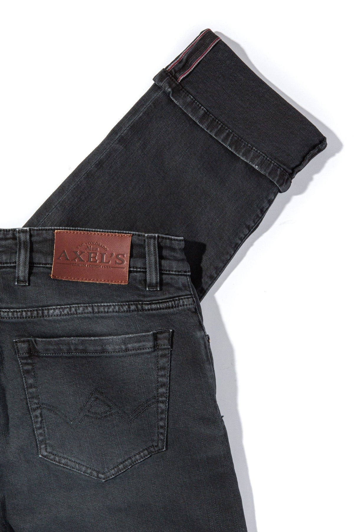 Axel's Premium Denim Tucson Selvedge Denim In Anthracite | Mens - Pants - 5 Pocket