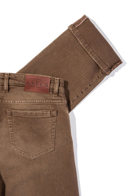 Tucson Selvedge Denim In Liquirizia - AXEL'S