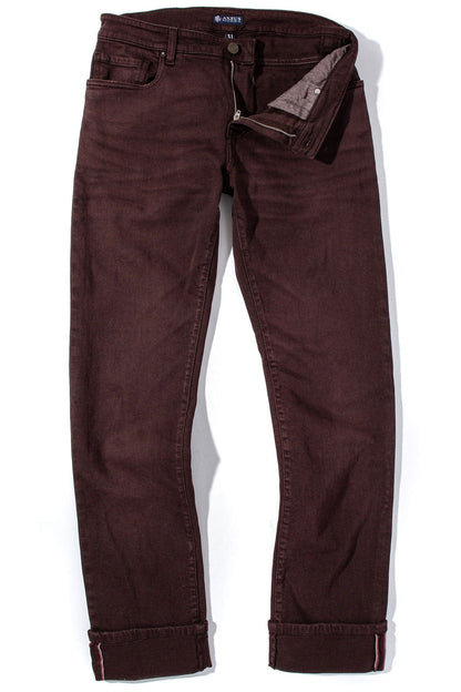 Tucson Selvedge Denim In Mosto - AXEL'S