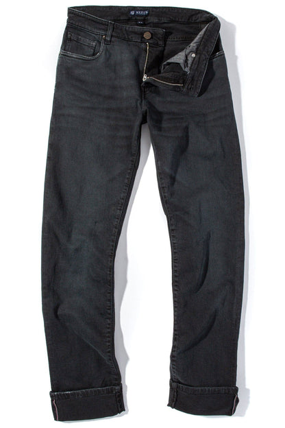 Tucson Selvedge Denim In Nero - AXEL'S