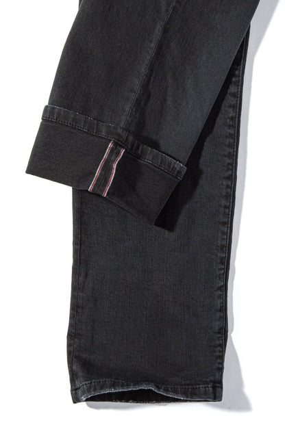 Tucson Selvedge Denim In Nero - AXEL'S