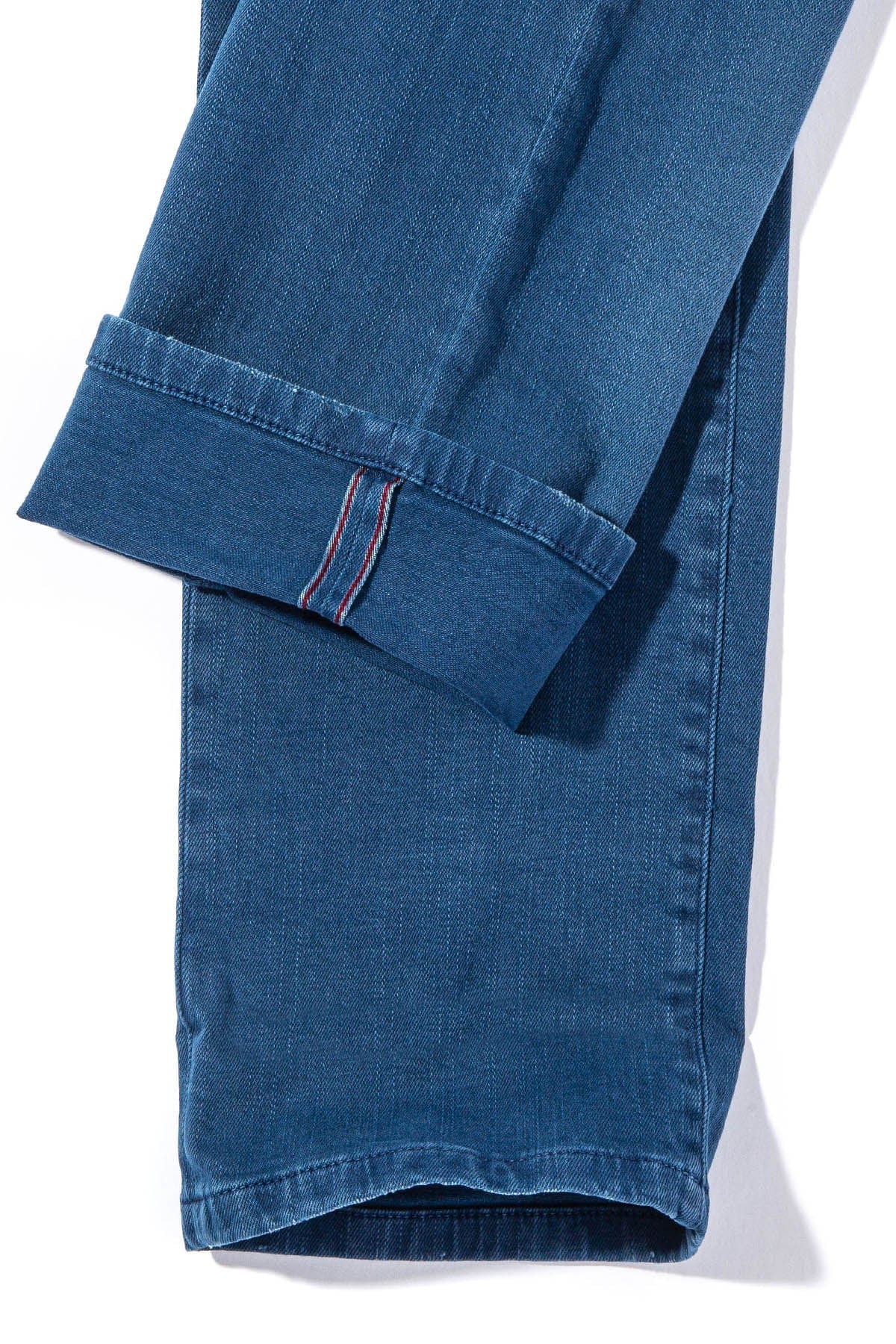 Tucson Selvedge Denim In Olympic Blue - AXEL'S