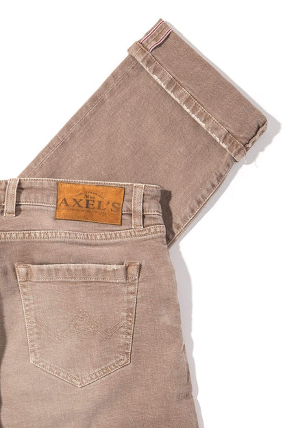Tucson Selvedge Denim In Wheat - AXEL'S