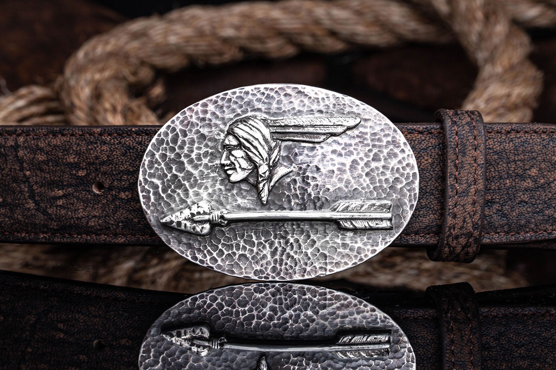 The Sutro Pontiac H Trophy Buckle | Belts And Buckles - Trophy | American Buckle Collection