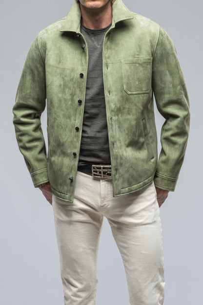 Baldassari Hayden Suede Jacket Mens - Outerwear - Leather