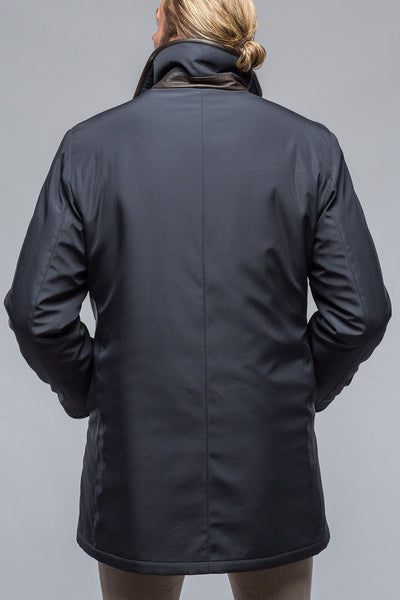 Kilen Shearling Technical Overcoat | Samples - Mens - Outerwear - Shearling | Di Bello