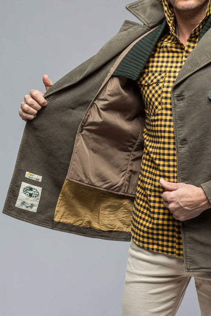 Camplin | Kennedy Pea Coat | Warehouse - Mens - Outerwear - Cloth 