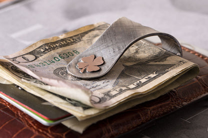 4 Leaf Clover Money Clip - AXEL'S