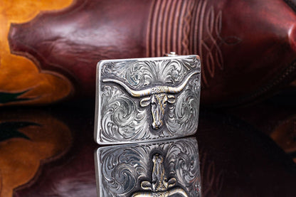 American Buckle Collection AB Makume Longhorn | Belts And Buckles - Trophy