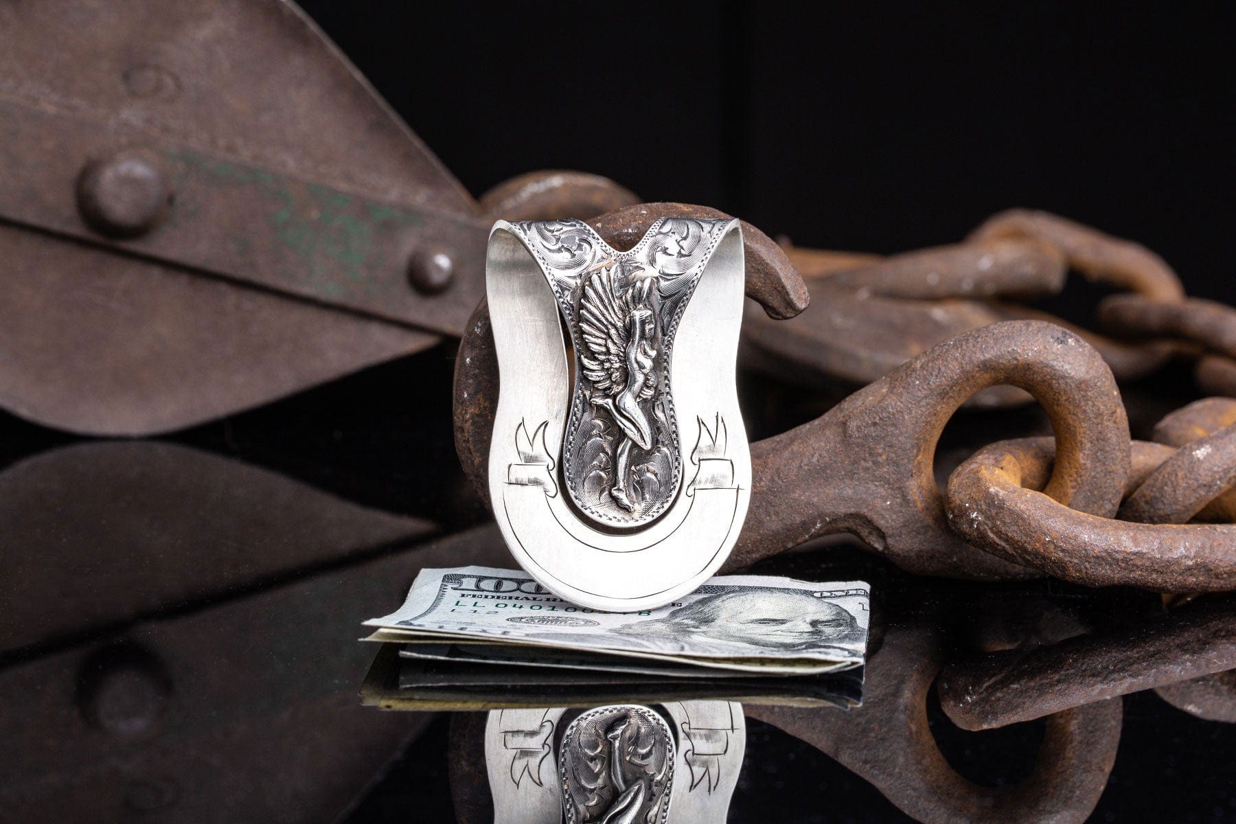 American Buckle Collection Angel Money Clip | Mens - Accessories - Money Clips