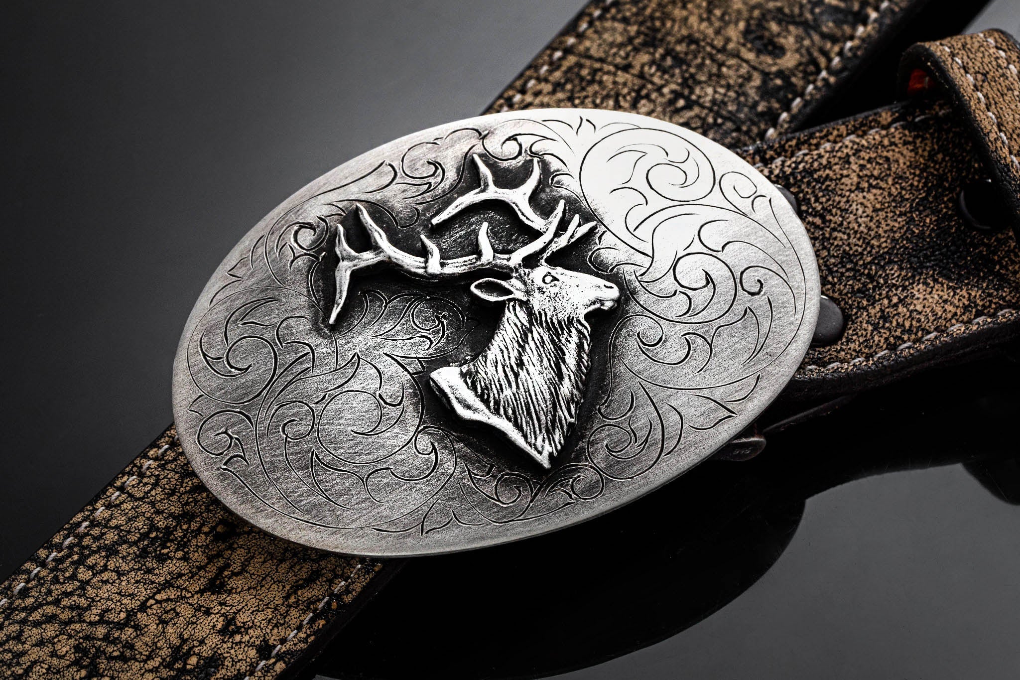 AO Astor Elk | Belts And Buckles - Trophy | American Buckle Collection
