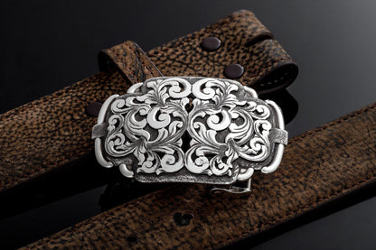 Comstock Heritage AO Corday Swirl Trophy Buckle Belts And Buckles - Trophy