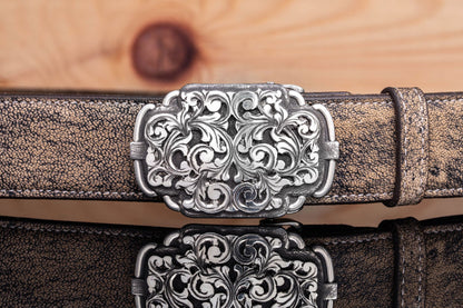 Comstock Heritage AO Corday Swirl Trophy Buckle Belts And Buckles - Trophy