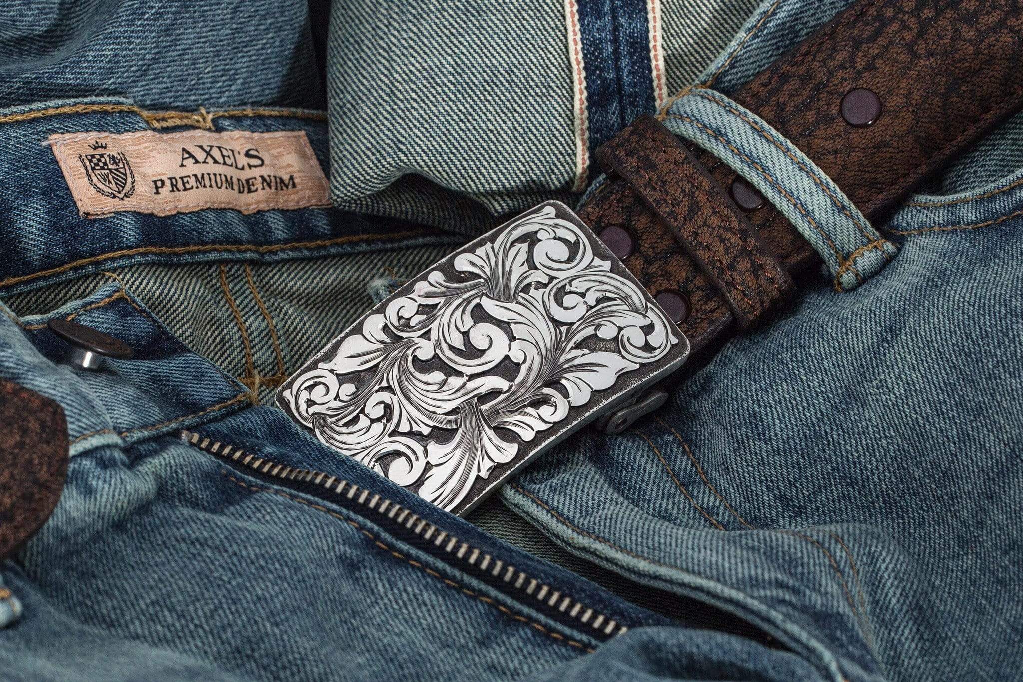AO Hawes Swirl Belt Buckle - AXEL'S