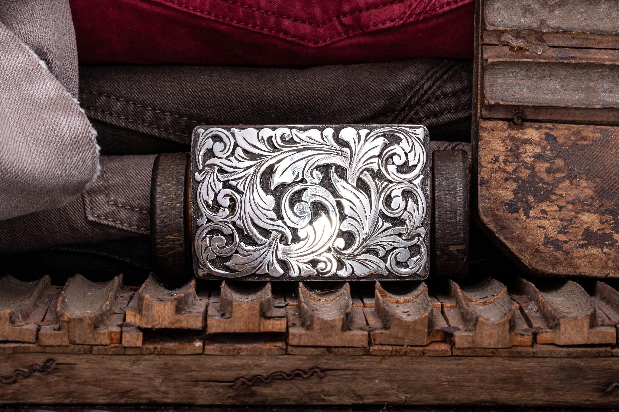 AO Hawes Swirl Belt Buckle - AXEL'S