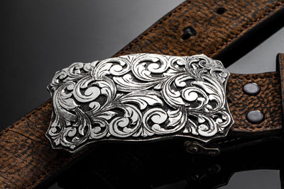 AO Heraldic Swirl | Belts And Buckles - Trophy | Comstock Heritage