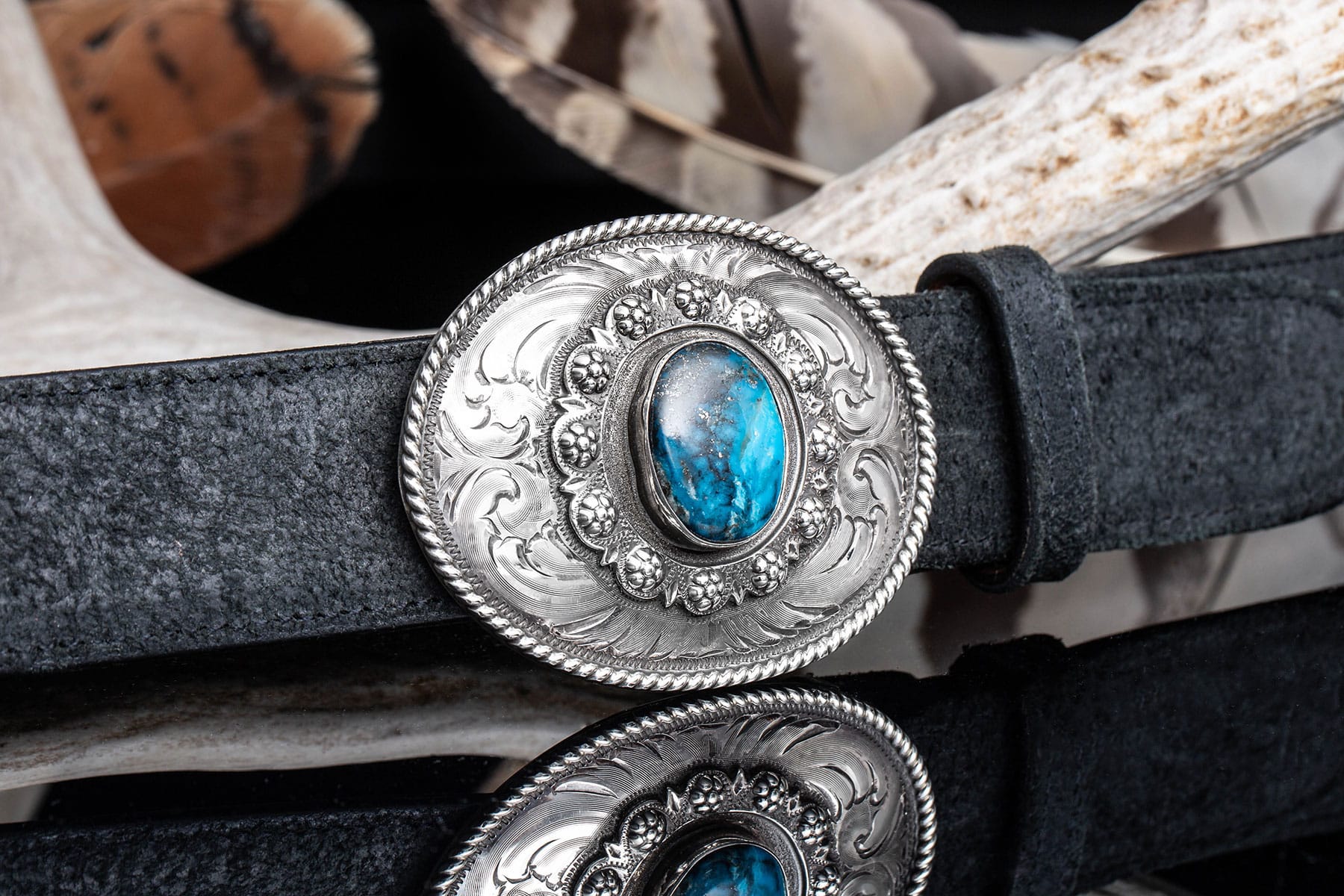 AQR50 Turquoise Trophy Buckle - AXEL'S