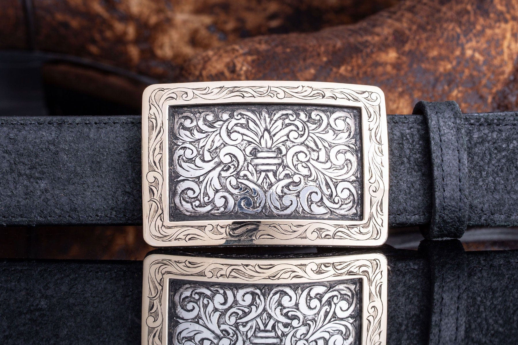 Baker Ford Engraved Gold/Silver - AXEL'S