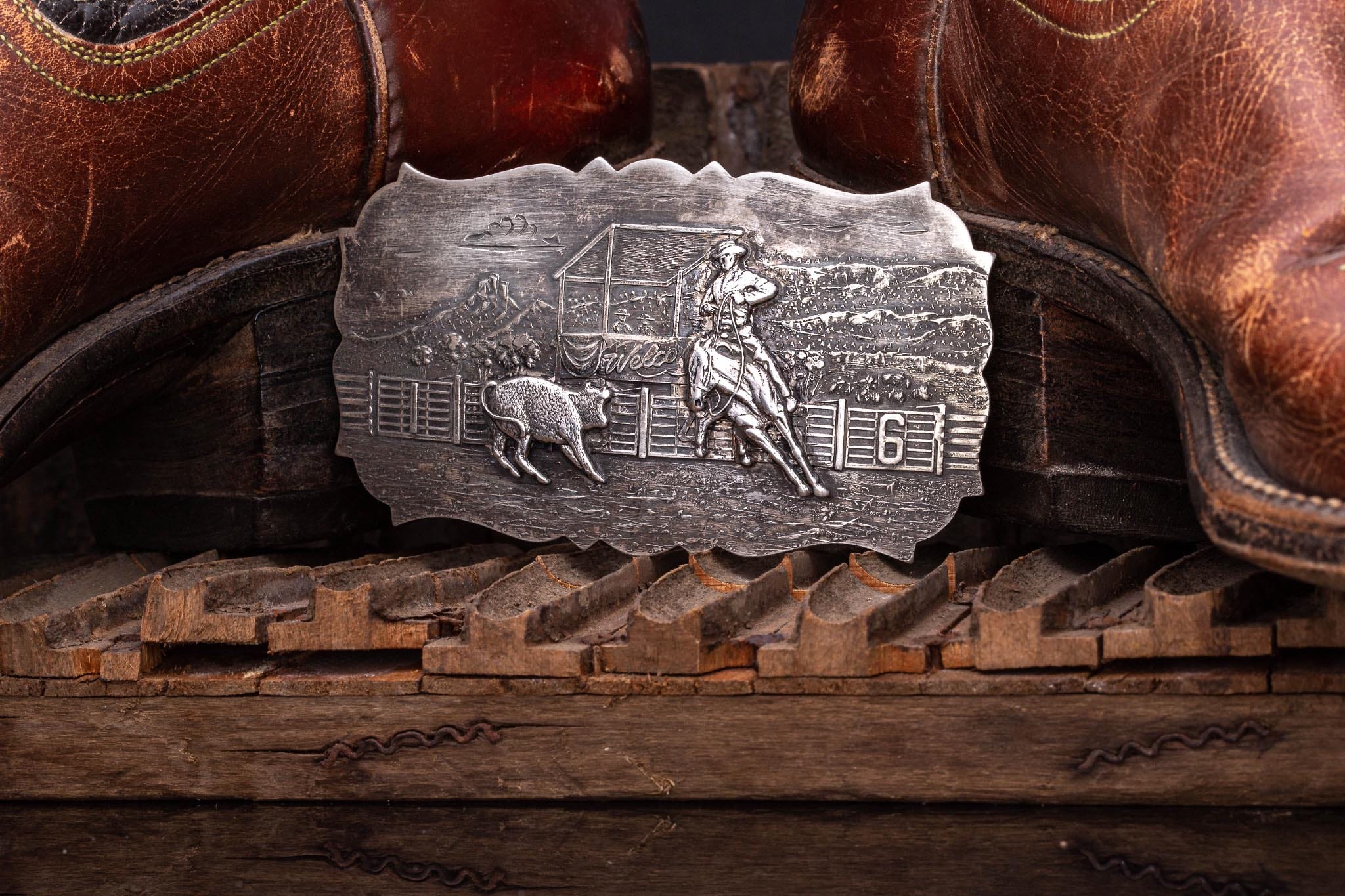 Calf Roper Buckle – American Buckle