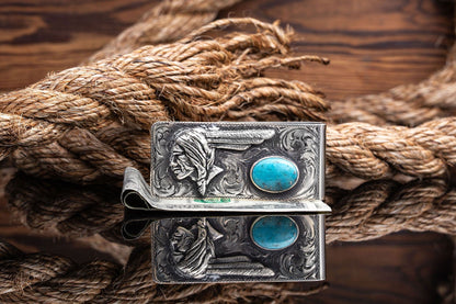 Chief Pontiac Money Clip - AXEL'S