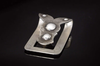 Fold Over Money Clip w/ Raised Spots - AXEL'S
