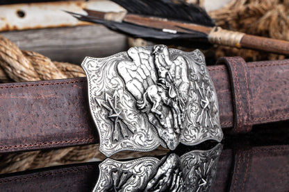 Lonestar Bronc Trophy Buckle - AXEL'S