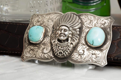 American Buckle Collection Lonestar Turquoise | Belts And Buckles - Trophy