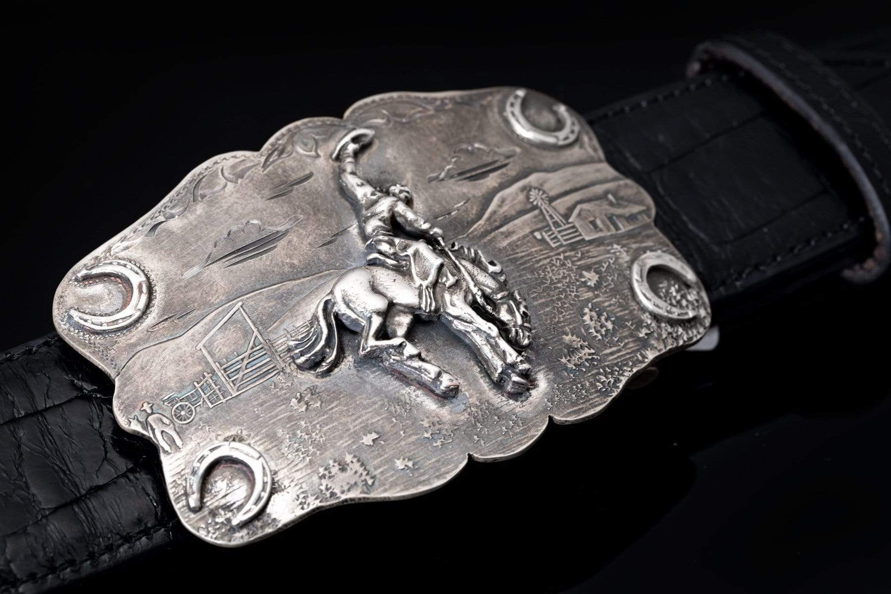 American Buckle Collection Morgan Saddle Bronc | Belts And Buckles - Trophy